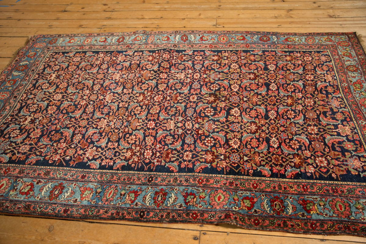 Old New House® Reserved 4.5x7 Antique Bijar Rug - Rugs