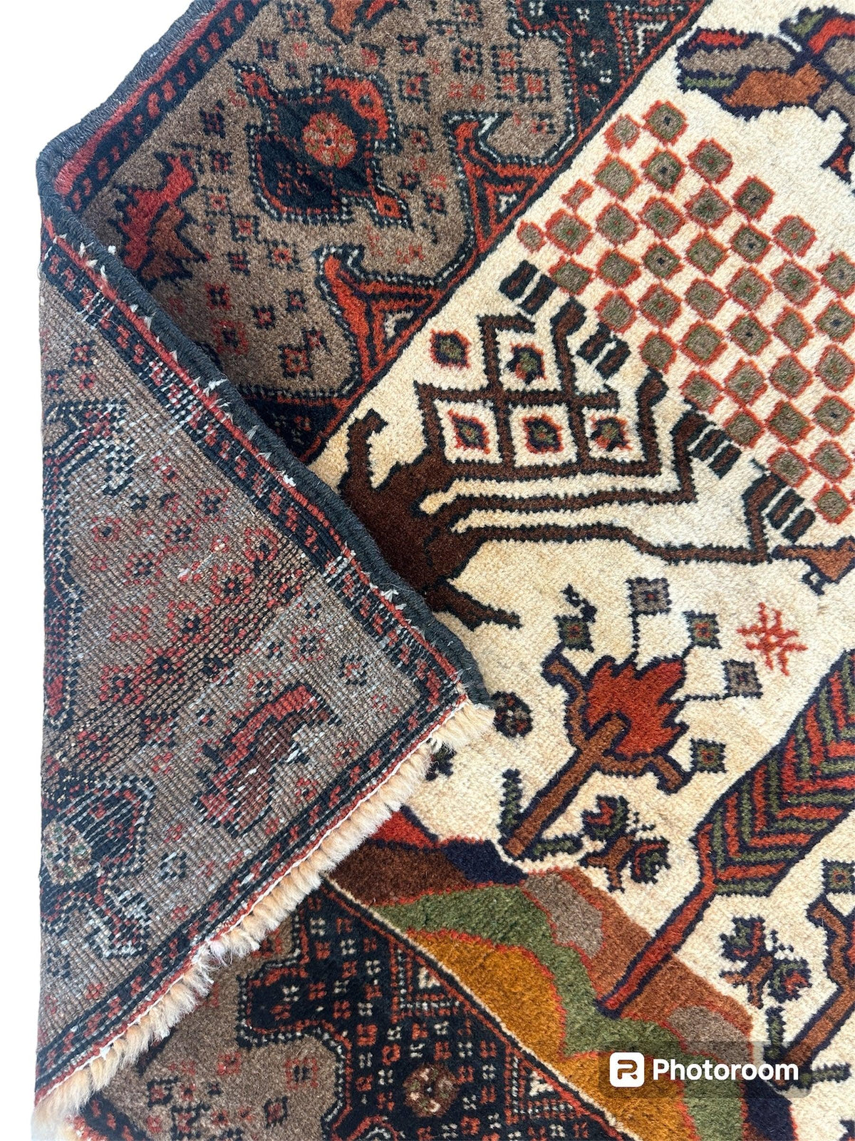 Rugistan Antique Persian Baloch, Baluch Rug 2’10 x 4’8”