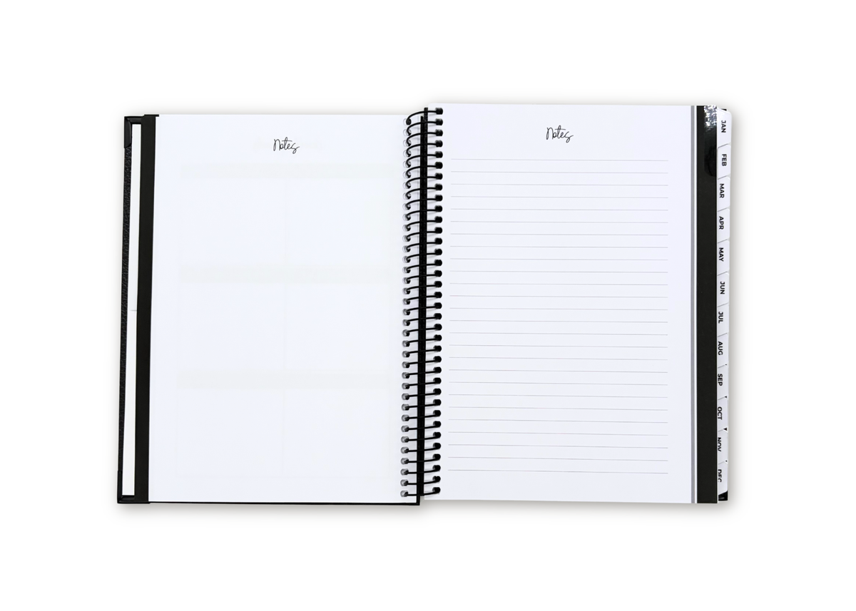 2027 Velvet Floral Weekly Planner