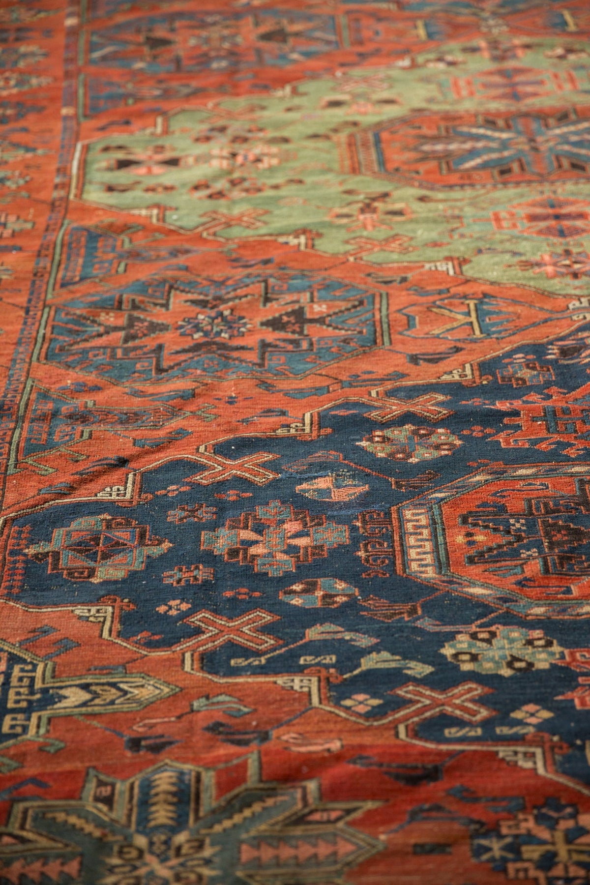 Old New House® 8.5x10.5 Antique Soumac Design Carpet - Rugs