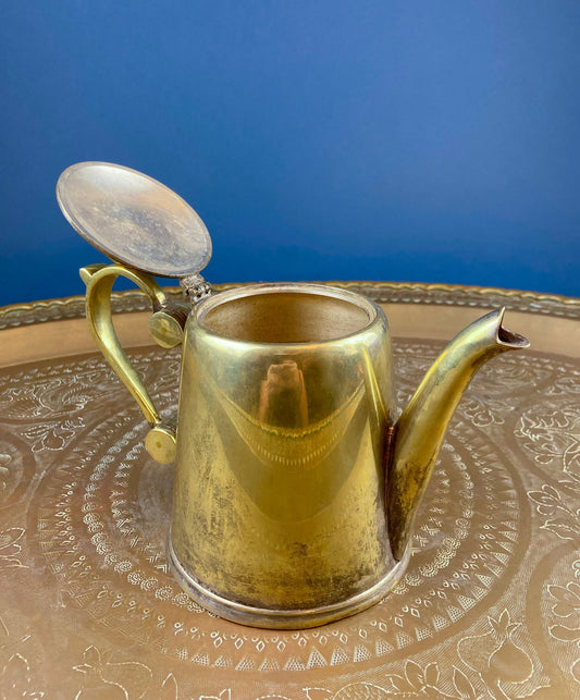 Antique Brass TeaPot or Coffee Pot. Vintage Gifts. - Teapot - by Anything Discovered (image 2 of 4) | Heavy Bass & Prosody