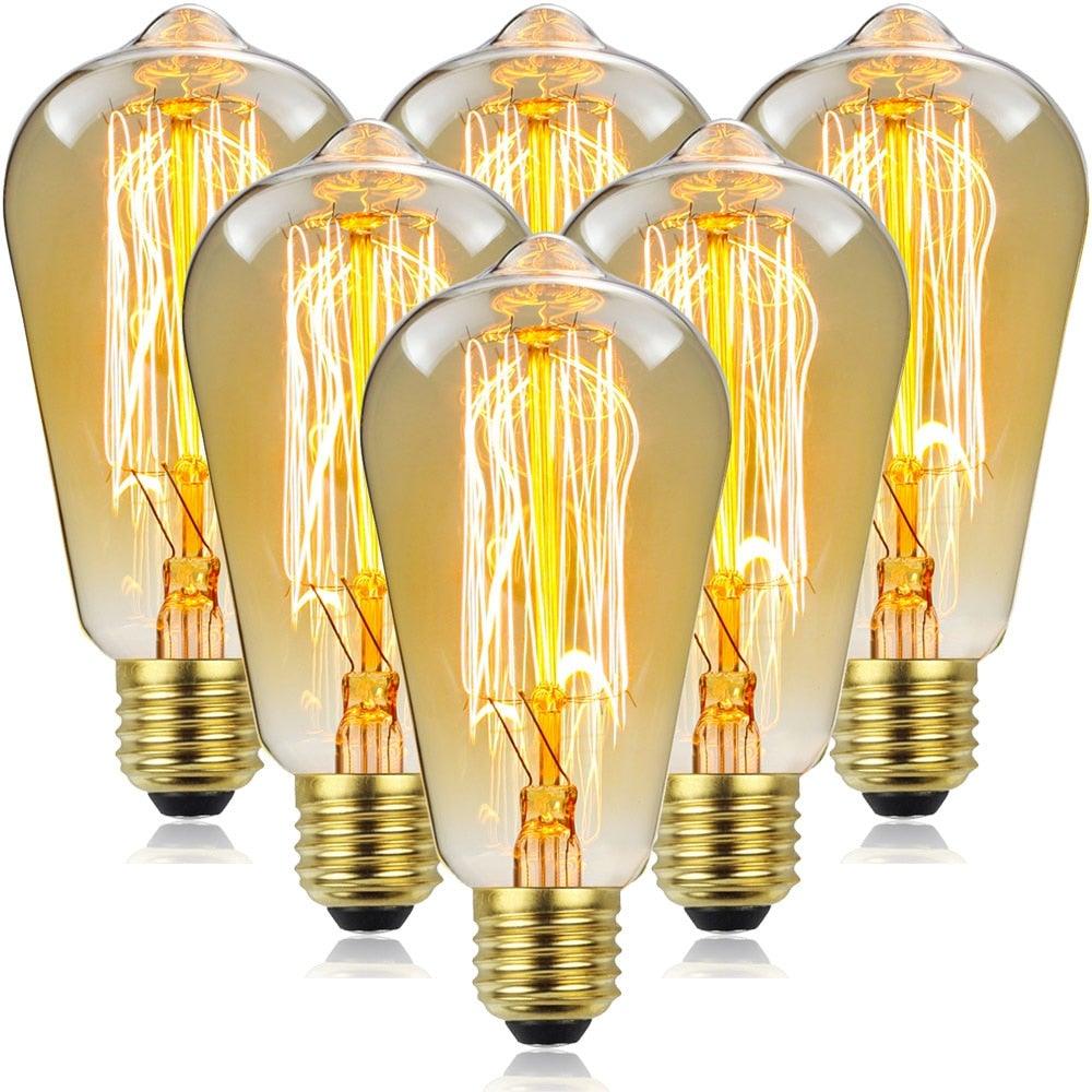 Retro Edison Light Bulb Filament Incandescent Ampoule Bulbs Antique Vintage (product 10485251178779 image 44047591932187)