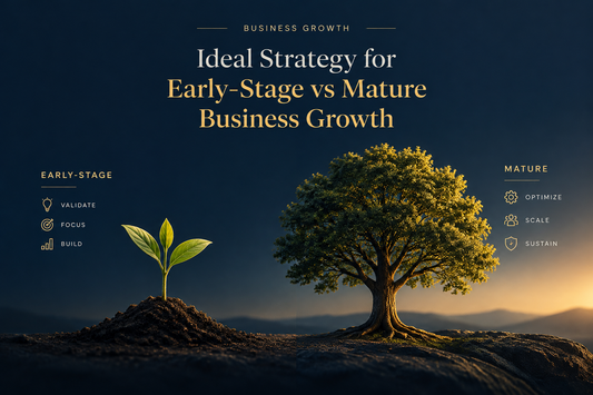 Ideal Strategy for Early-Stage vs Mature Business Growth