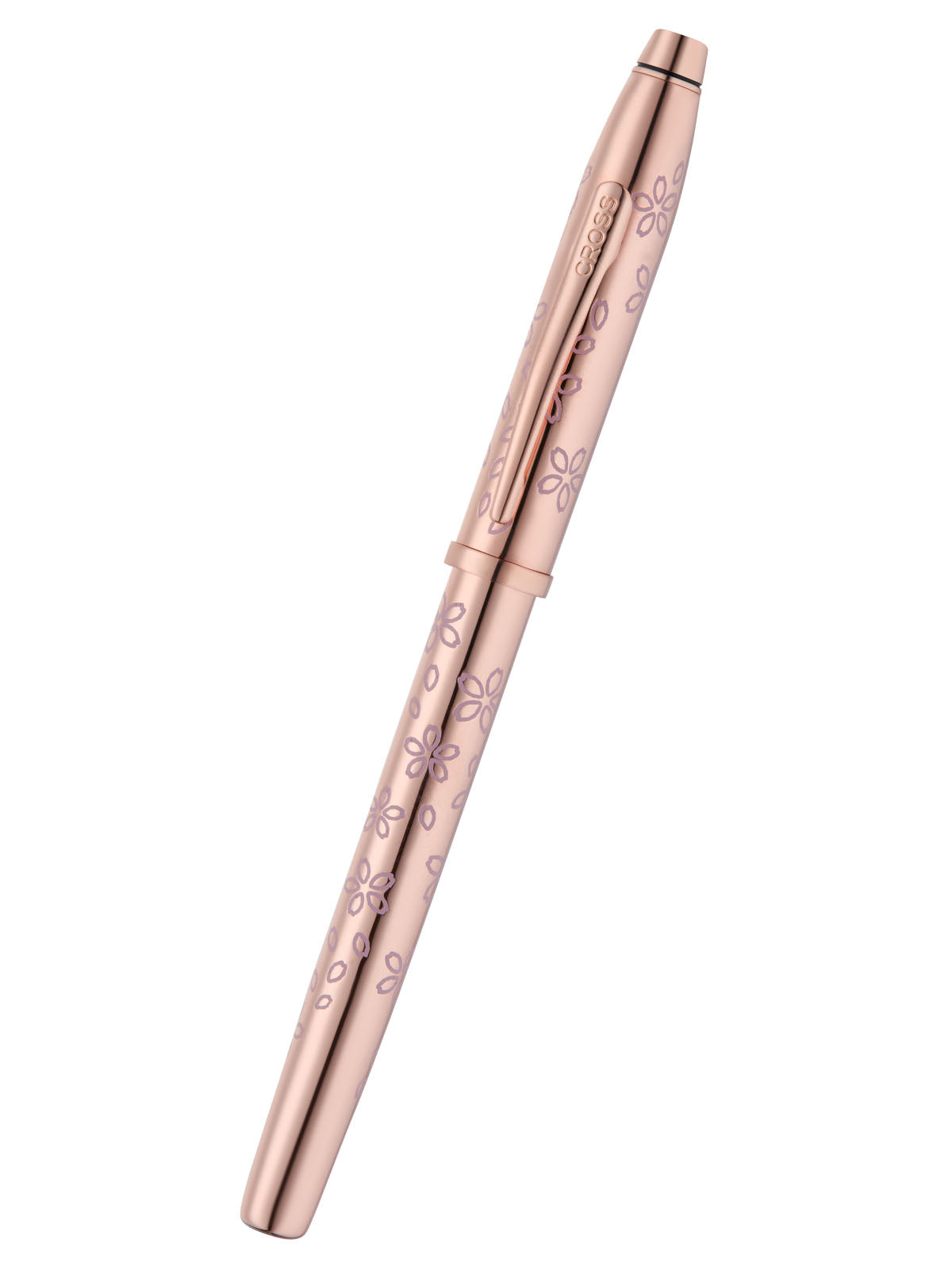 A.T. Cross Century® II Cherry Blossom Rose Gold Plated Ballpoint Pen - by A.T. Cross (image 4 of 5) | Heavy Bass & Prosody