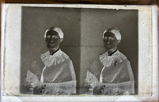 Antique Glass Negative Photo Lady (#8) - by Unfortunate Cadaver | Heavy Bass & Prosody