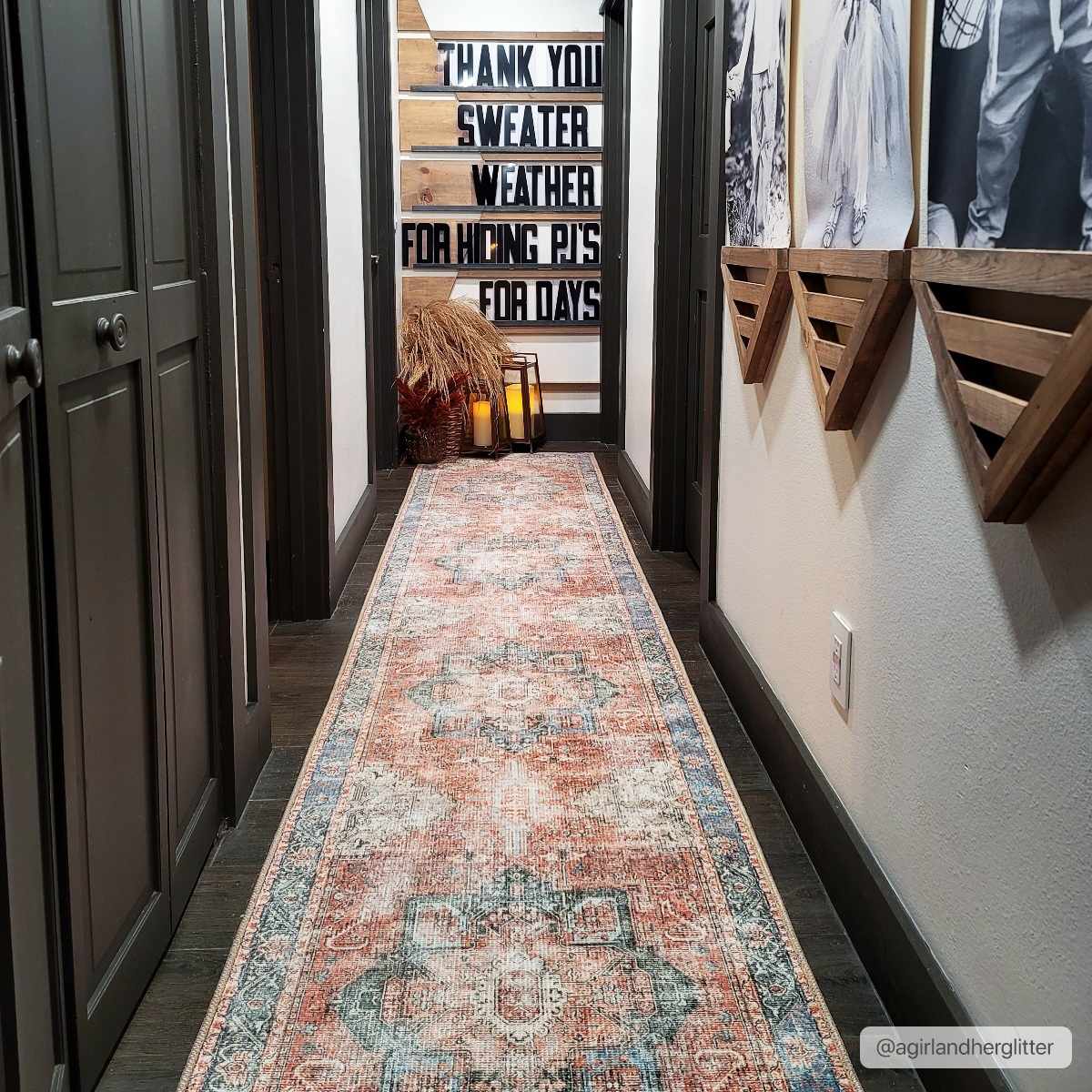 Boutique Rugs Rosman Distressed Washable Area Rug - Rugs
