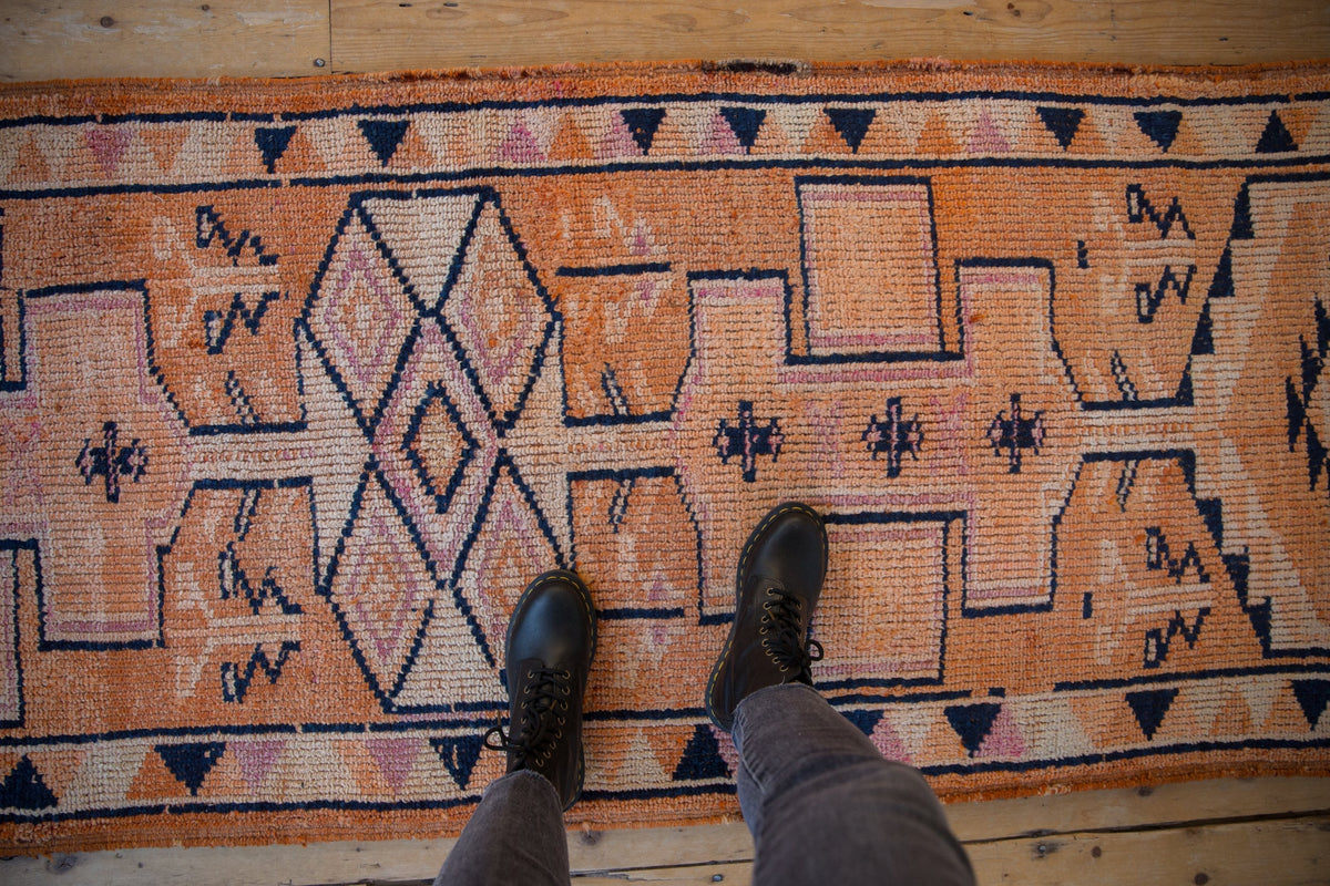 Old New House® 3x12 Vintage Distressed Kurd Rug Runner - Rugs