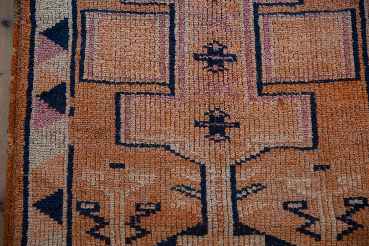 Old New House® 3x12 Vintage Distressed Kurd Rug Runner - Rugs