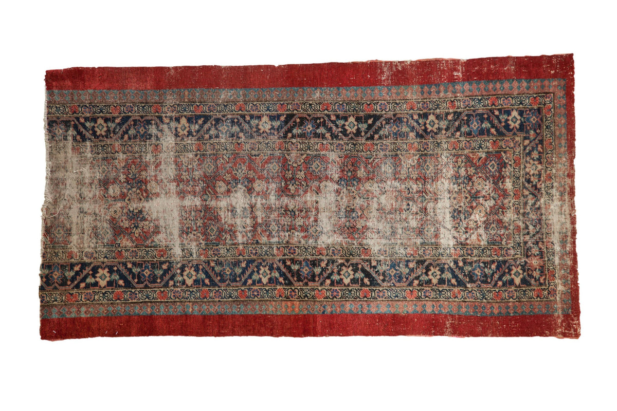 Old New House® 2.5x5.5 Antique Fine Fragment Serab Rug Runner - Rugs