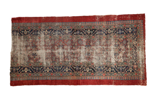 Old New House® 2.5x5.5 Antique Fine Fragment Serab Rug Runner - Rugs