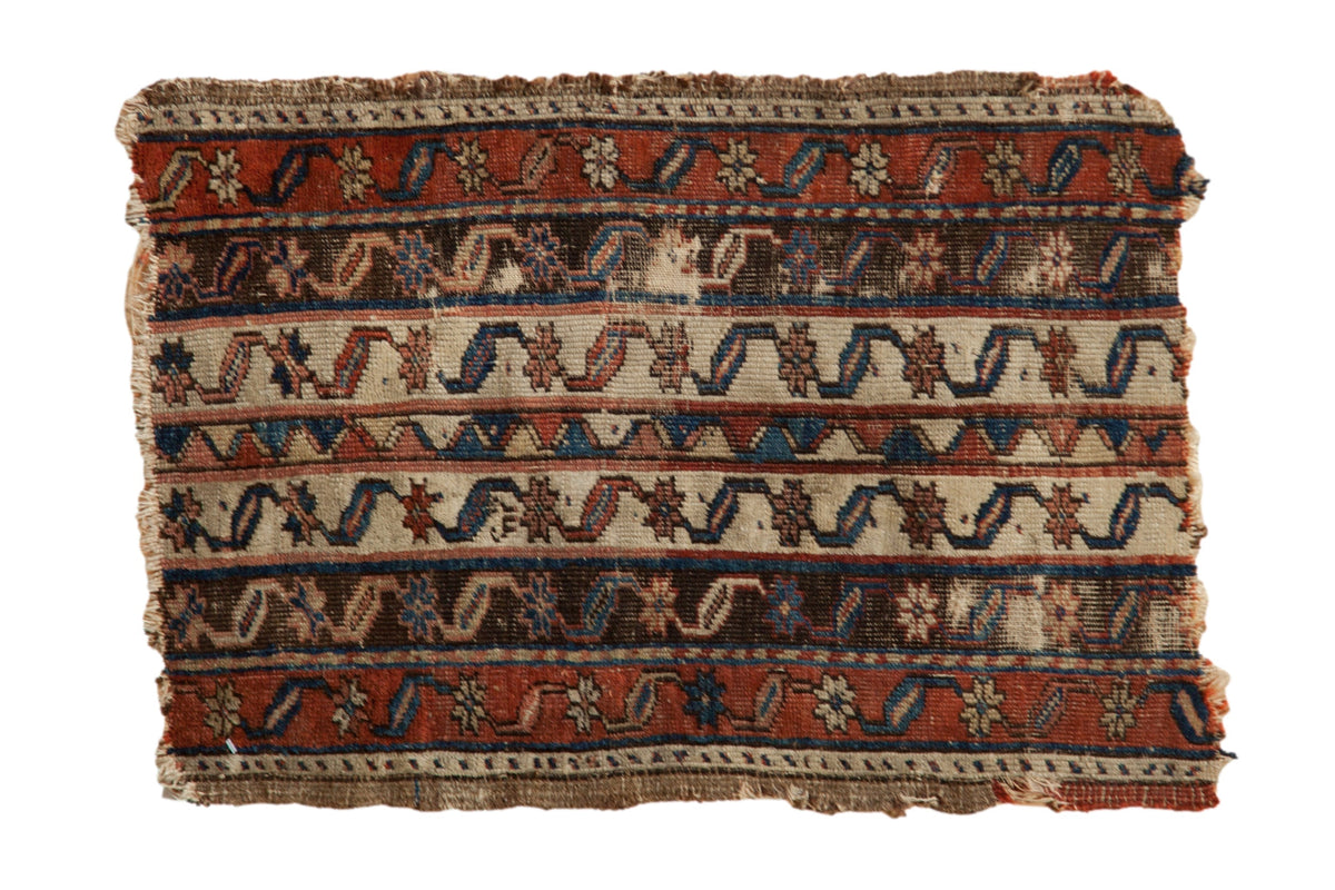 1.5x2.5 Antique Fragment Anatolian Rug Mat - Rugs - by Old New House® (image 1 of 7) | Heavy Bass & Prosody