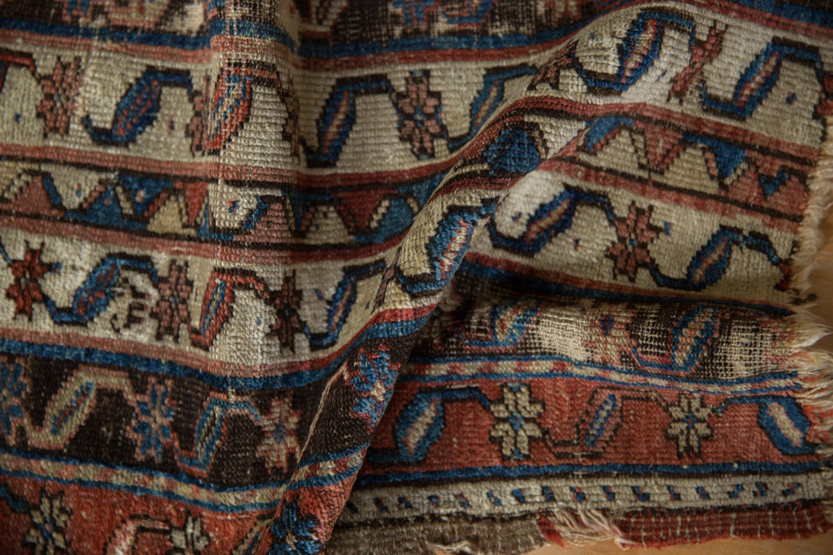 1.5x2.5 Antique Fragment Anatolian Rug Mat - Rugs - by Old New House® (image 6 of 7) | Heavy Bass & Prosody