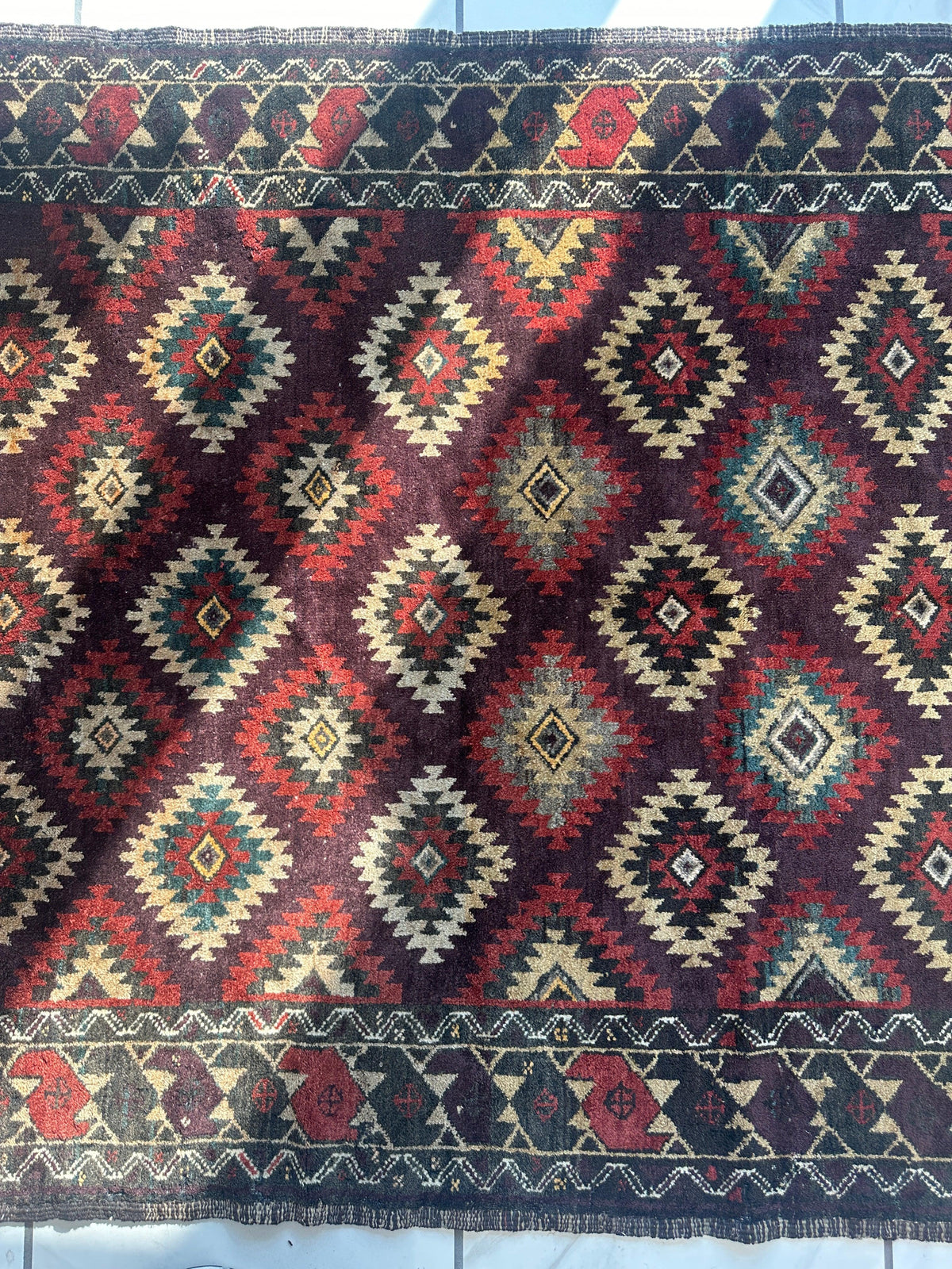 Rugistan Antique 1900’s Tribal Baluch Wool Rug 4’5” x 8’6”