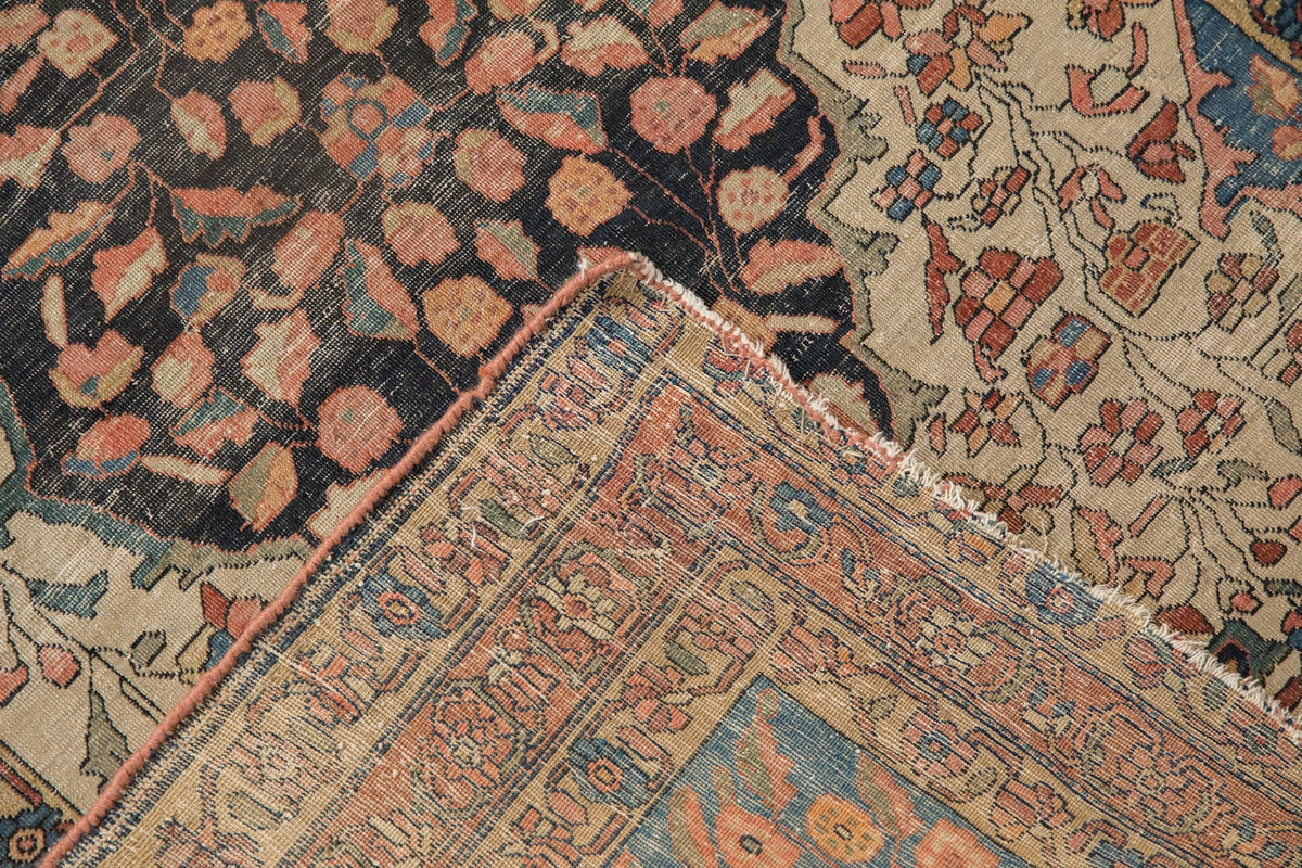 Old New House® 3.5x5 Antique Fine Farahan Sarouk Rug - Sold