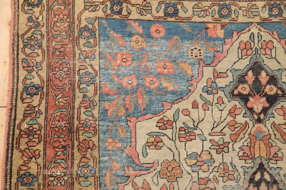 Old New House® 3.5x5 Antique Fine Farahan Sarouk Rug - Sold