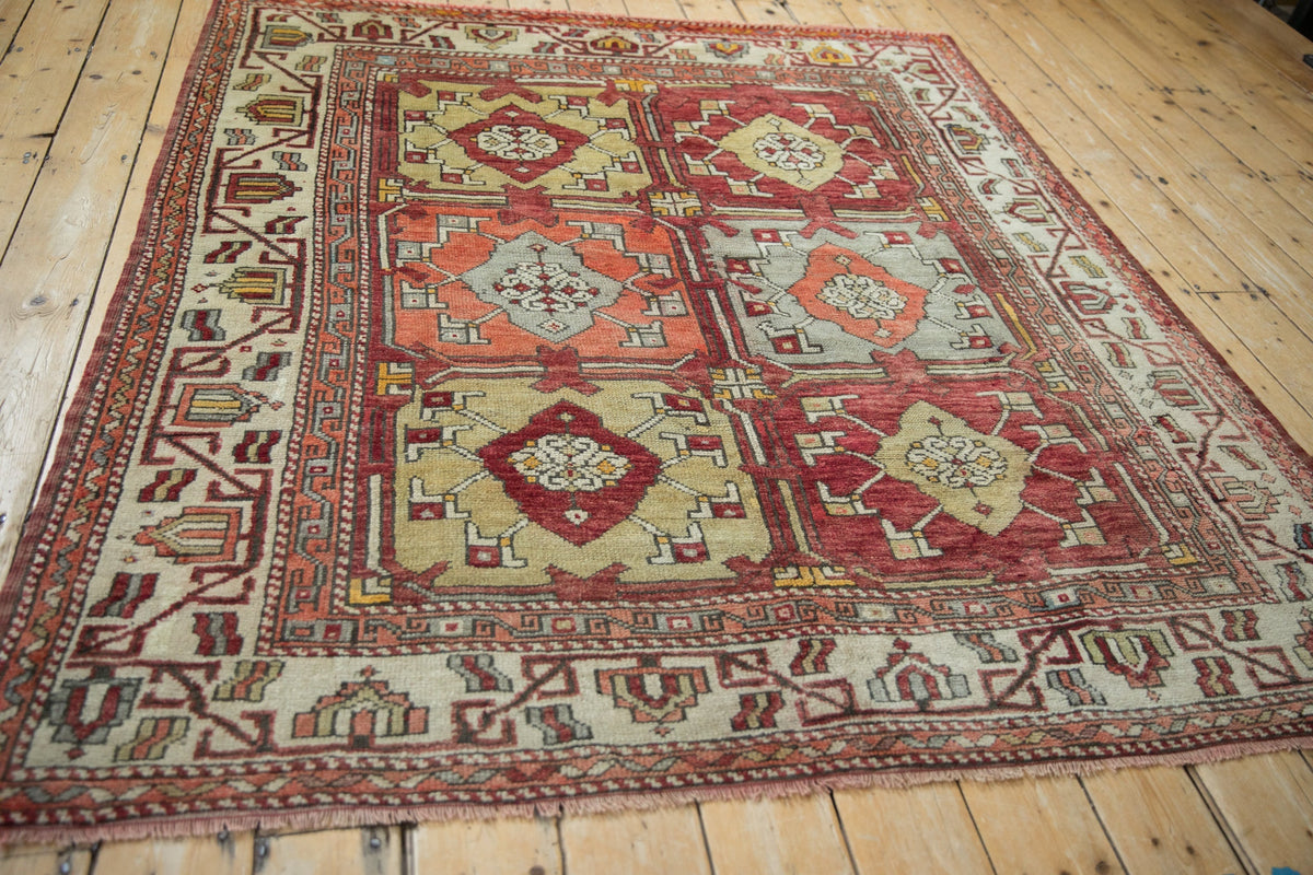 Old New House® 5.5x6.5 Vintage Oushak Carpet - Rugs