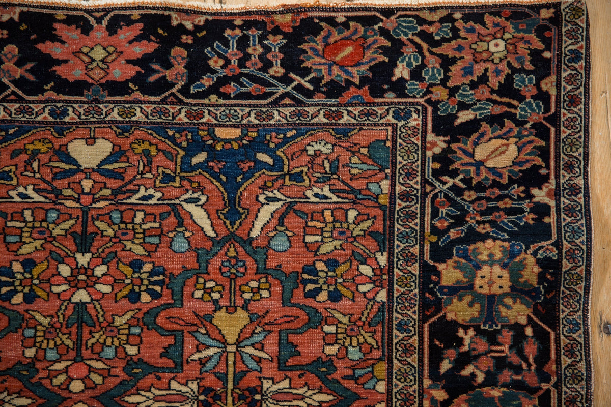 Old New House® 3x5 Antique Fine Farahan Sarouk Rug - Rugs