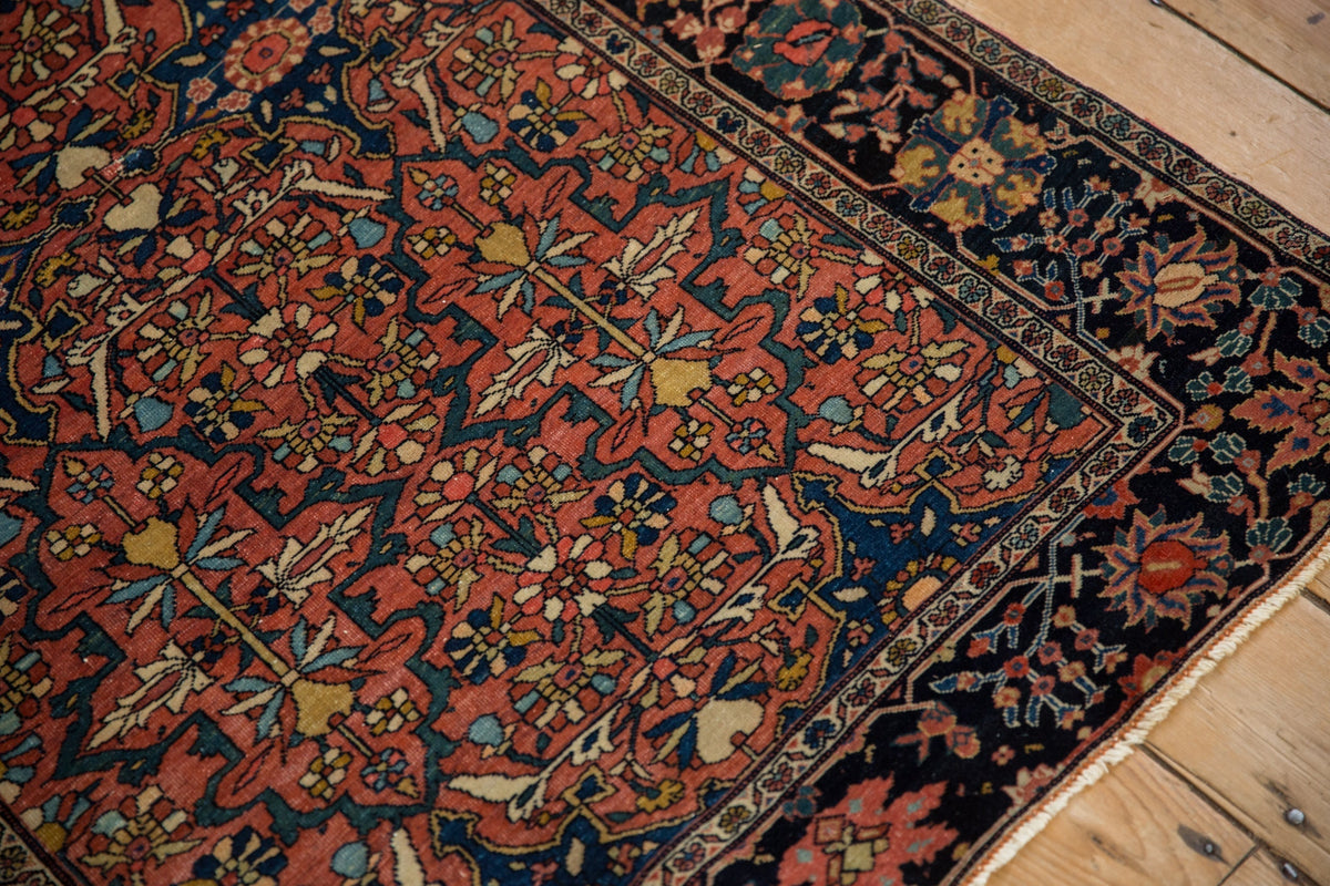Old New House® 3x5 Antique Fine Farahan Sarouk Rug - Rugs