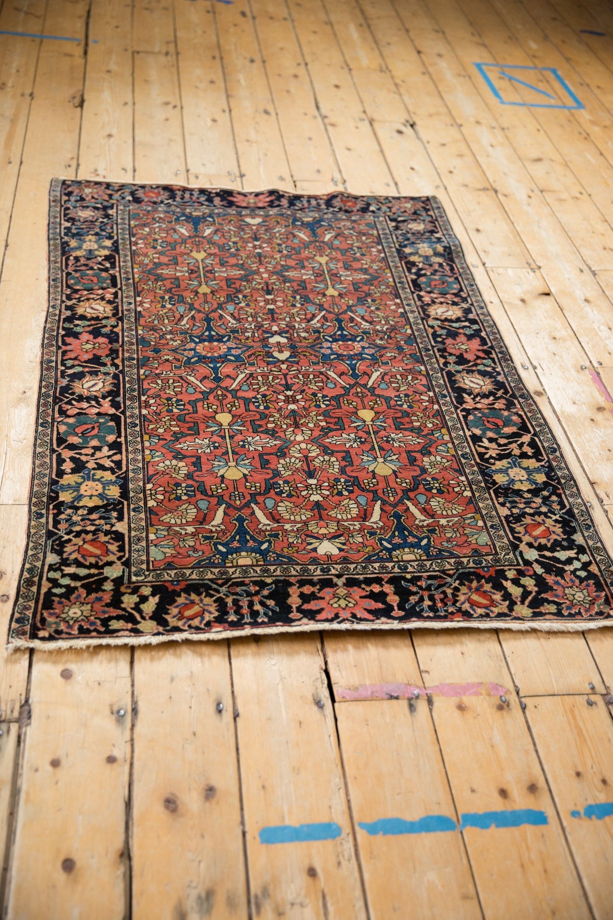 Old New House® 3x5 Antique Fine Farahan Sarouk Rug - Rugs