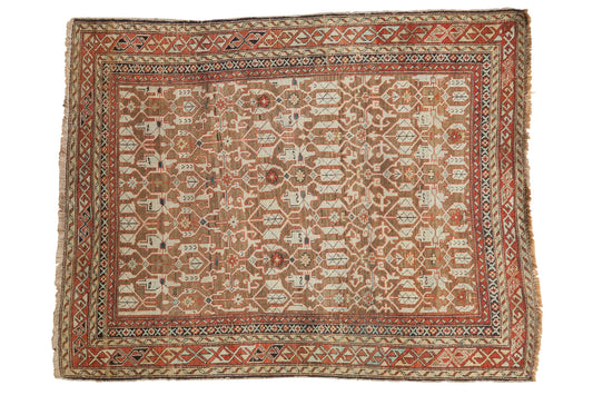 Old New House® 3.5x4.5 Antique Caucasian Rug - Rugs