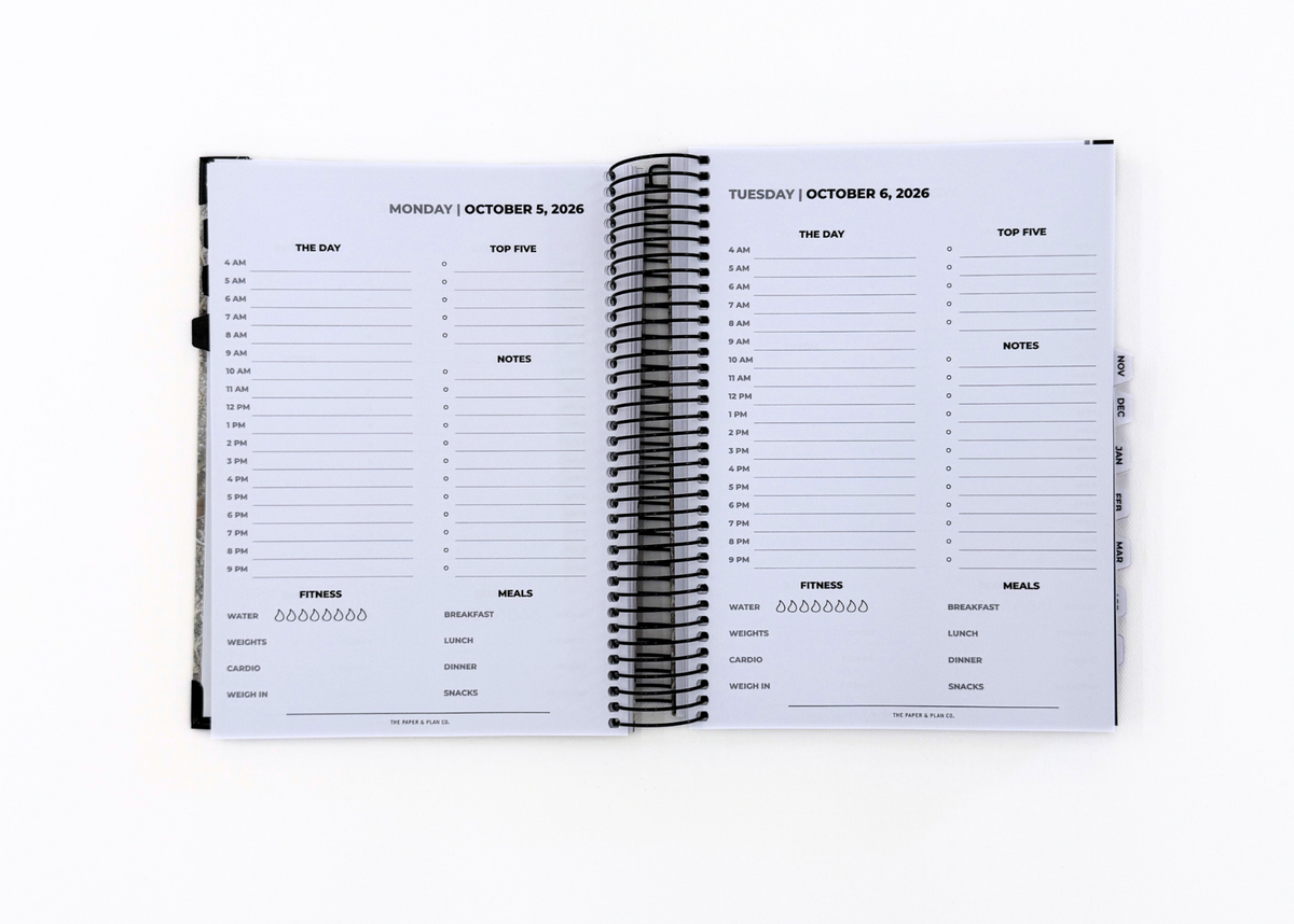 2026-2027 Camo Daily Planner