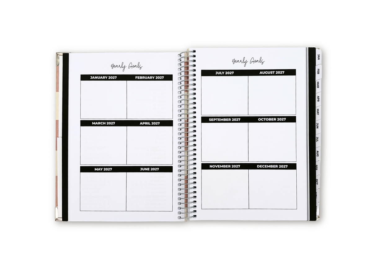 2027 Wildflower Weekly Planner