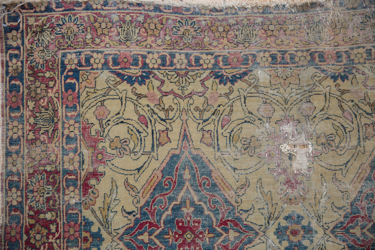 4.5x6.5 Antique Kermanshah Rug - Rugs - by Old New House® (image 8 of 12) | Heavy Bass & Prosody