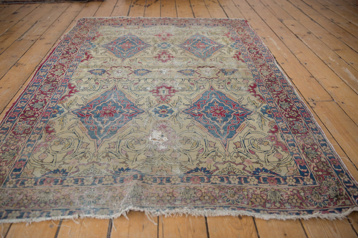 4.5x6.5 Antique Kermanshah Rug - Rugs - by Old New House® (image 9 of 12) | Heavy Bass & Prosody