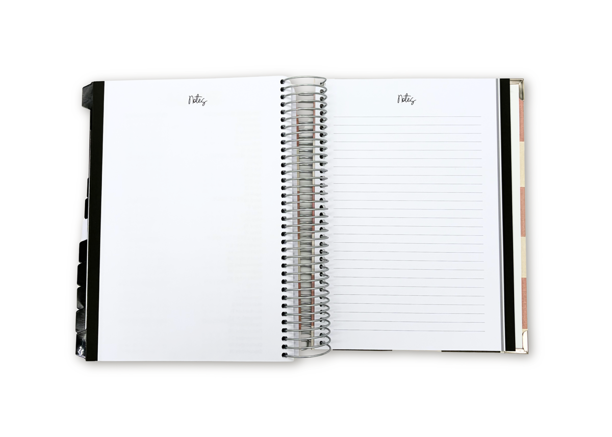 The Paper & Plan Co 2027 Metal Flake Daily Planner Premium Bundle - by The Paper & Plan Co (image 13 of 13) | Heavy Bass &