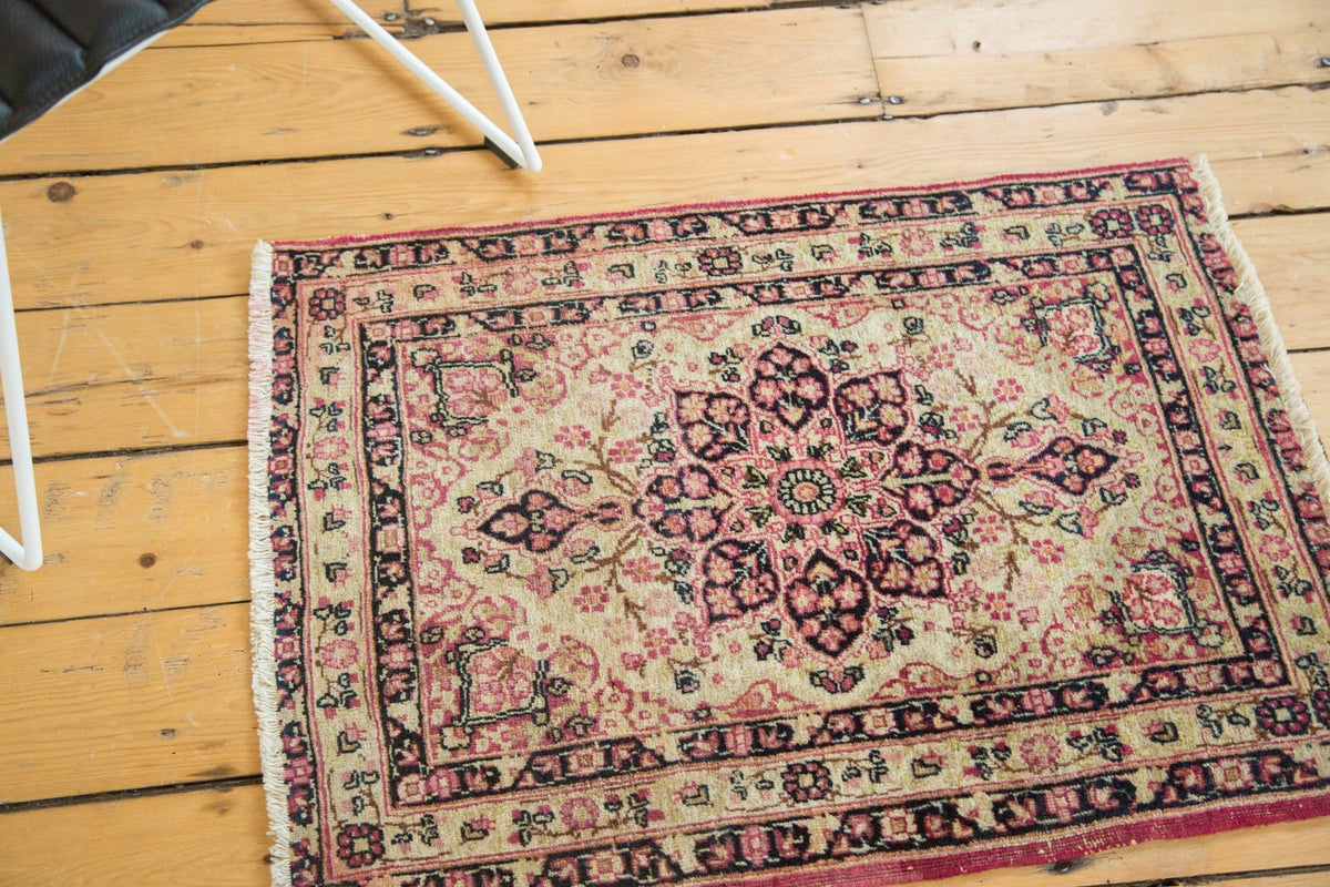 Old New House® 2x3 Antique Kerman Rug Mat - Rugs