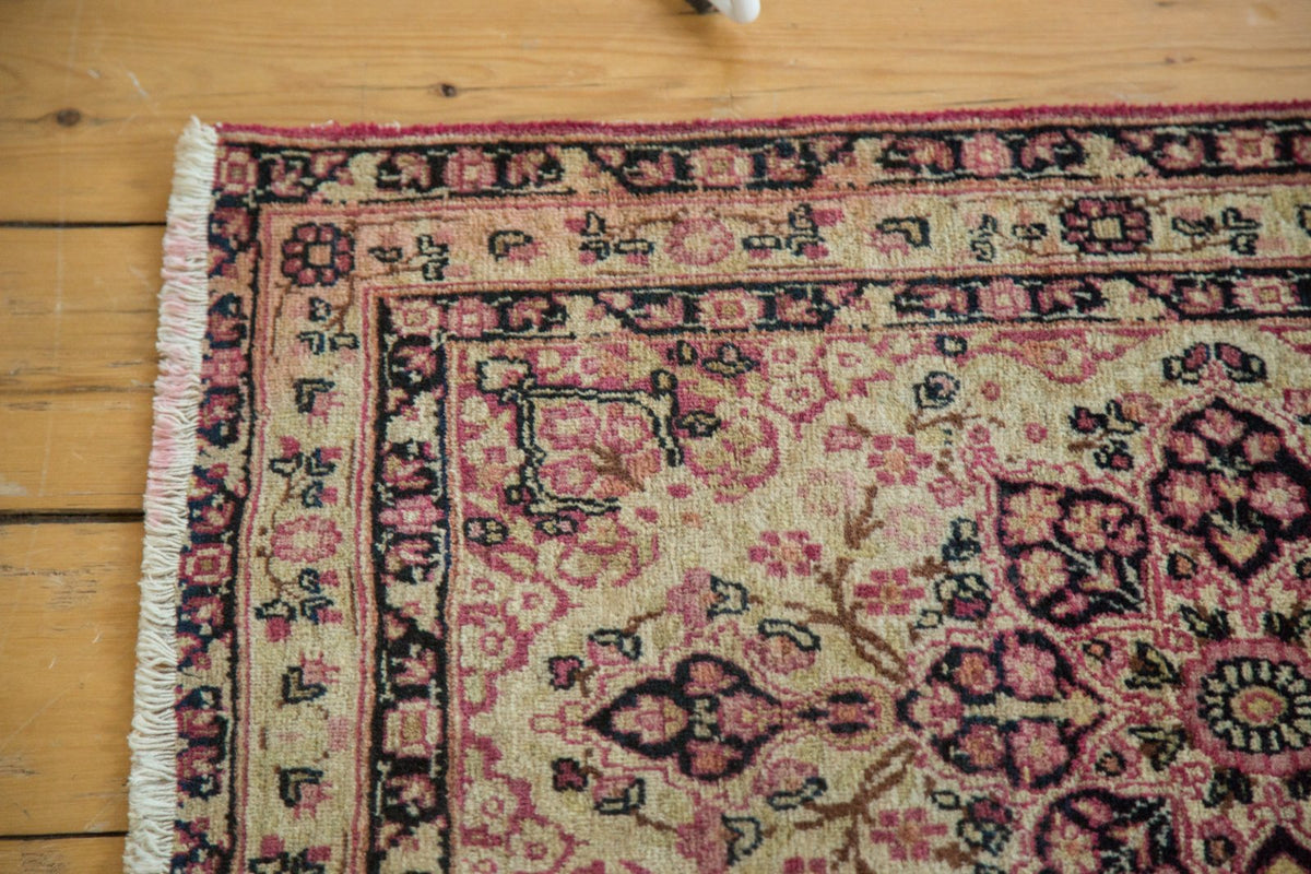 Old New House® 2x3 Antique Kerman Rug Mat - Rugs