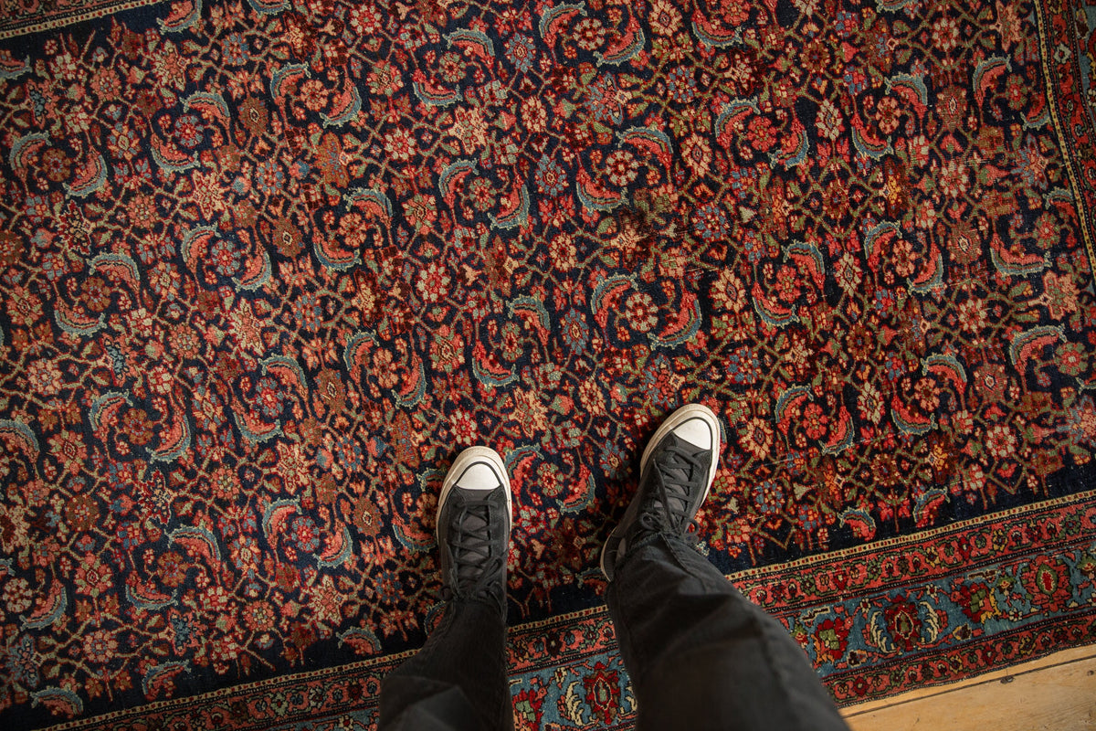 Old New House® Reserved 4.5x7 Antique Bijar Rug - Rugs