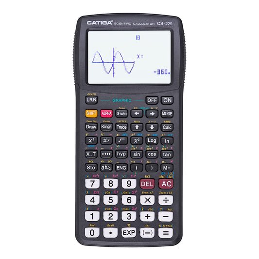 CS-229 Scientific Calculator with Graphics, Multiple Modes
