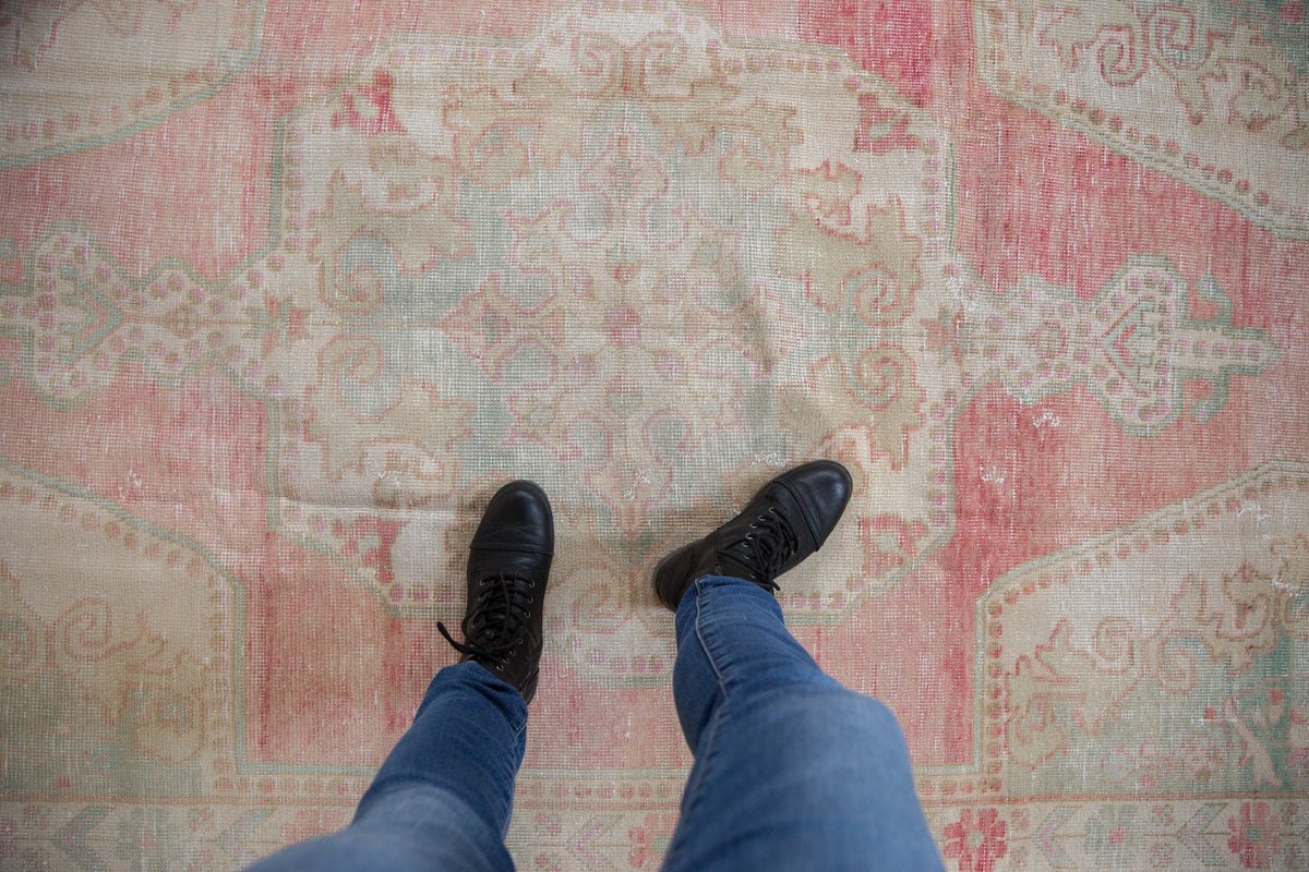 Old New House® 4.5x8 Vintage Distressed Oushak Rug Runner - Sold