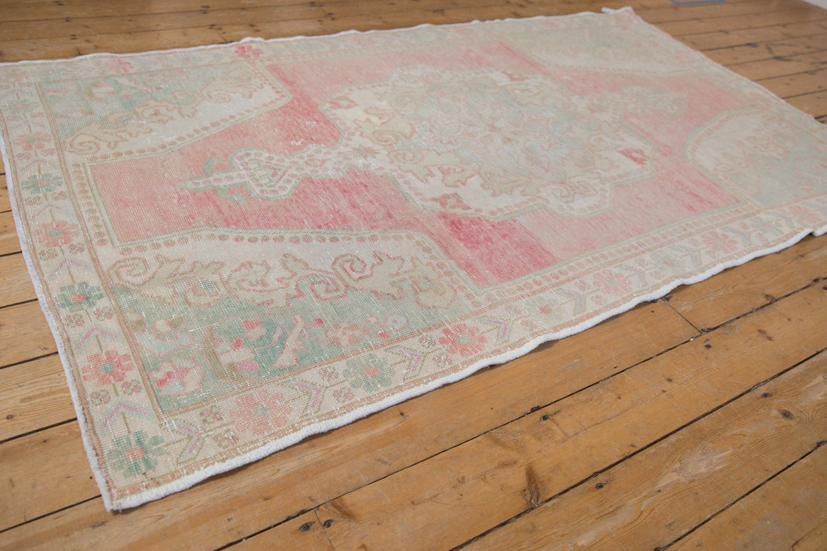 Old New House® 4.5x8 Vintage Distressed Oushak Rug Runner - Sold