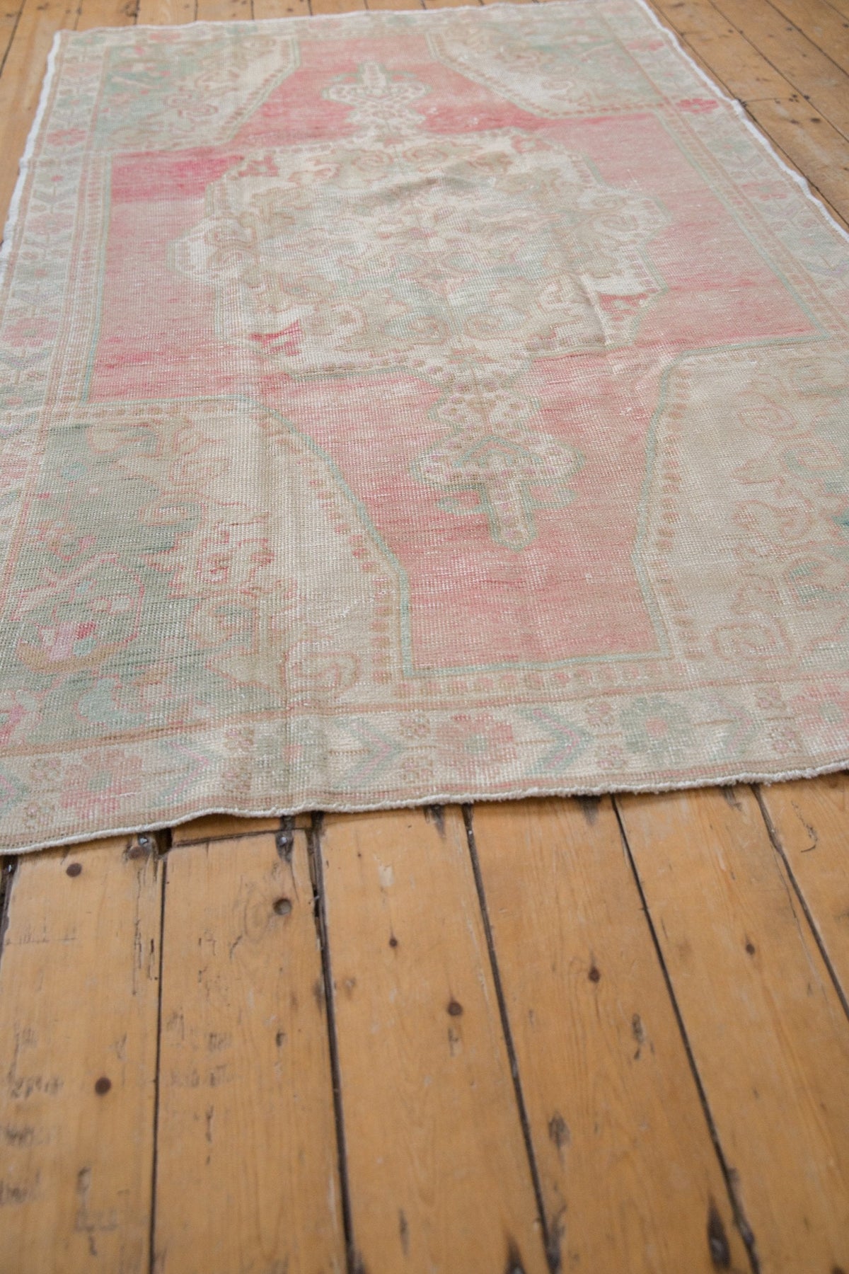 Old New House® 4.5x8 Vintage Distressed Oushak Rug Runner - Sold