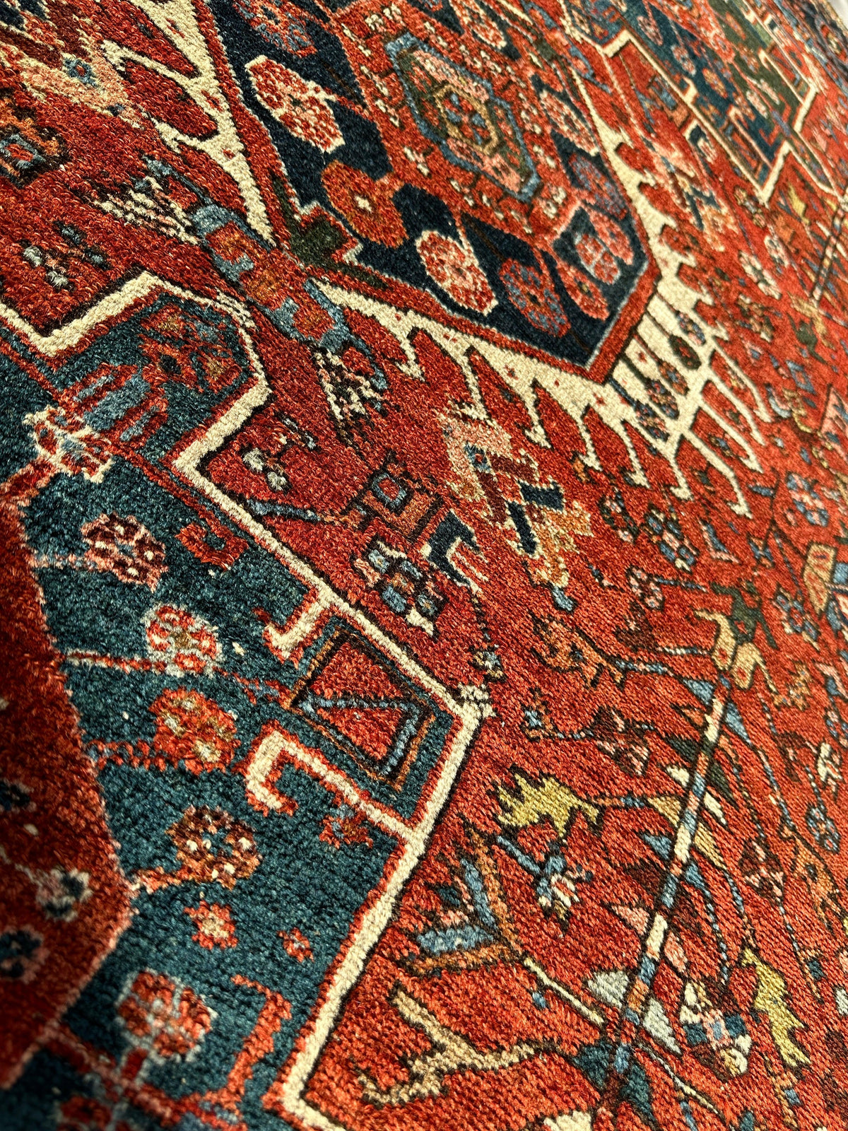 Rugistan Karaja Persian Antique Heriz Rug 4'9" x 6'