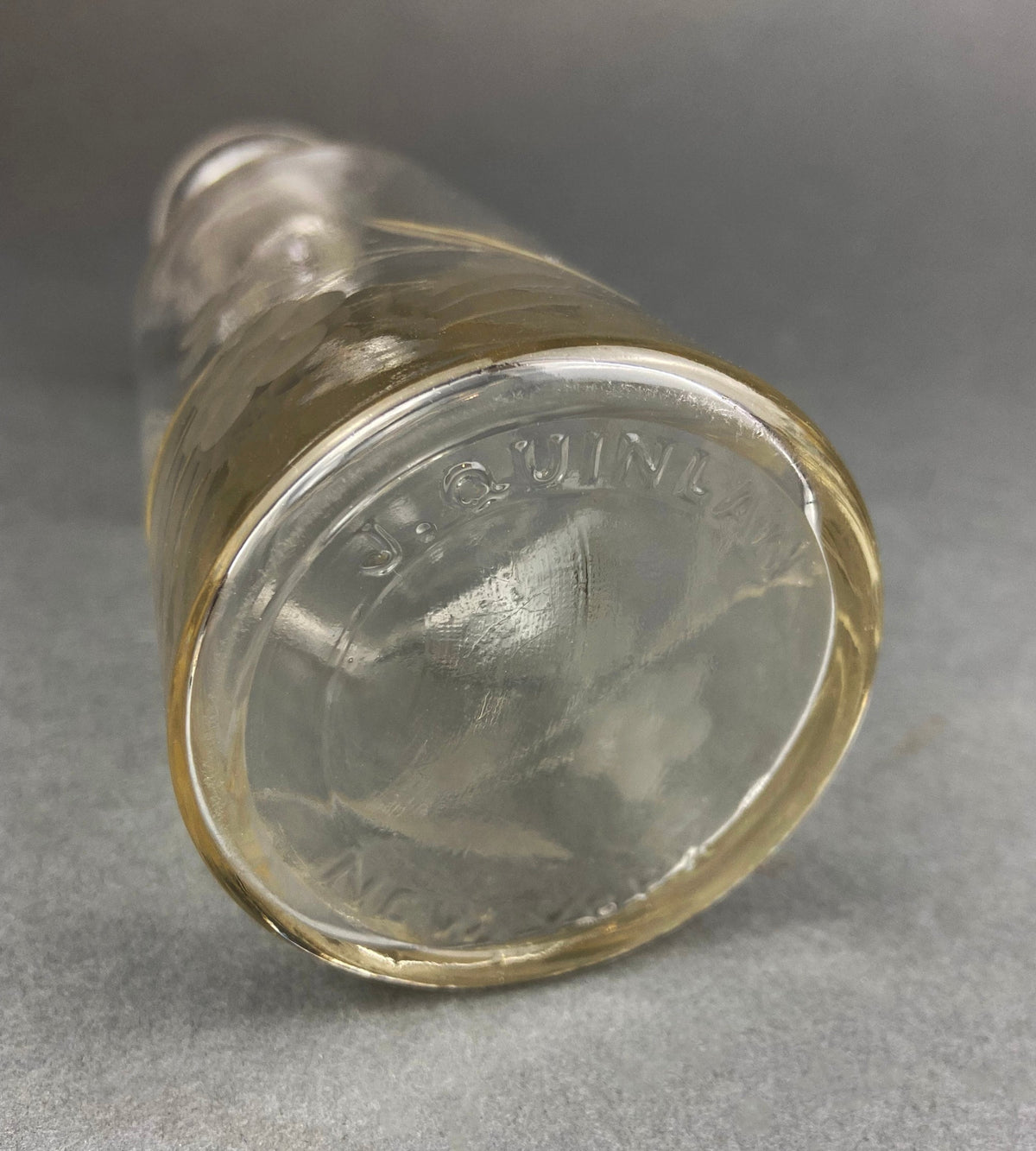 Antique Apothecary Perfume Bottles. Set of 2 Victorian Rose Water Bottles. (product 10485249638683 image 44047584657691)
