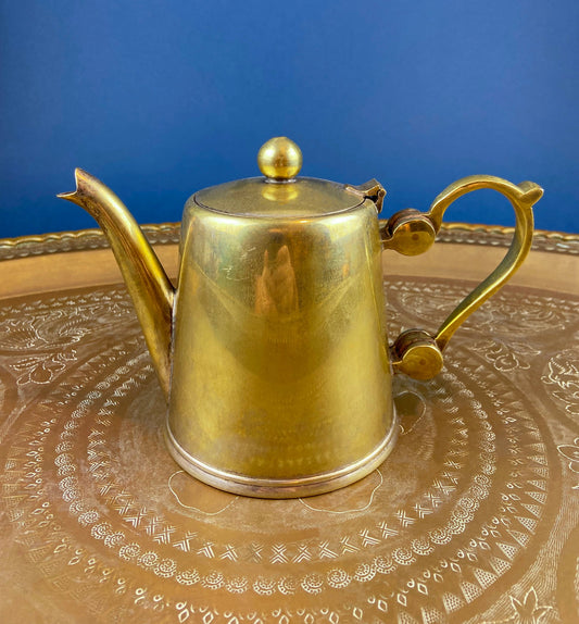 Antique Brass TeaPot or Coffee Pot. Vintage Gifts. - Teapot - by Anything Discovered (image 1 of 4) | Heavy Bass & Prosody