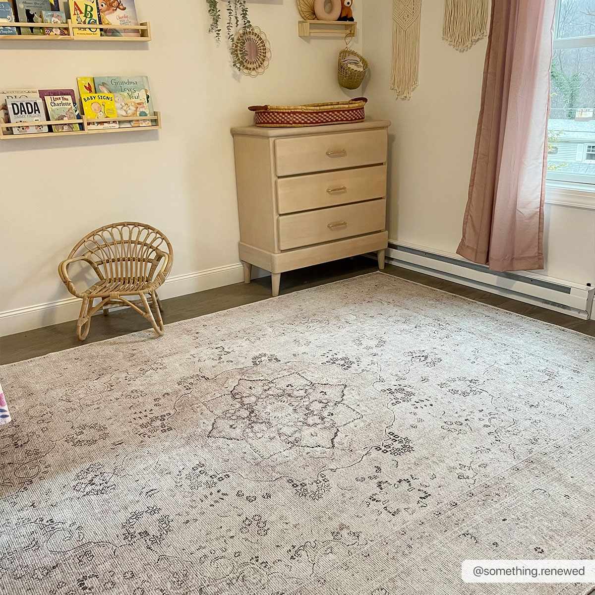 Boutique Rugs Bethany Vintage Flat Pile Washable Rug - Rugs