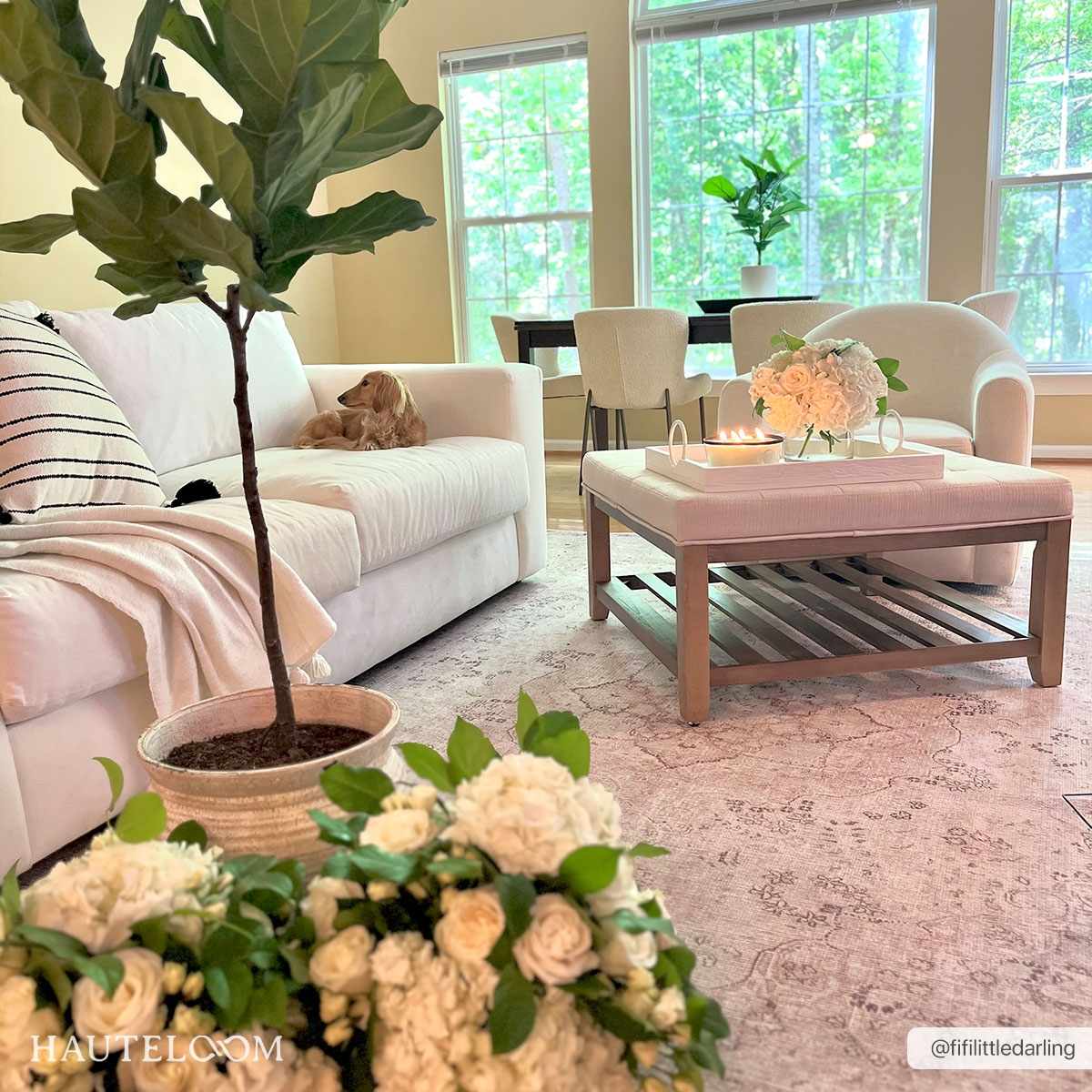 Boutique Rugs Bethany Vintage Flat Pile Washable Rug - Rugs