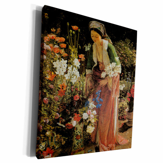 3dRose Vintage French Automobile Antique Advertising Poster - Museum Grade Canvas Wrap (cw_126190) (product 10485249409307)