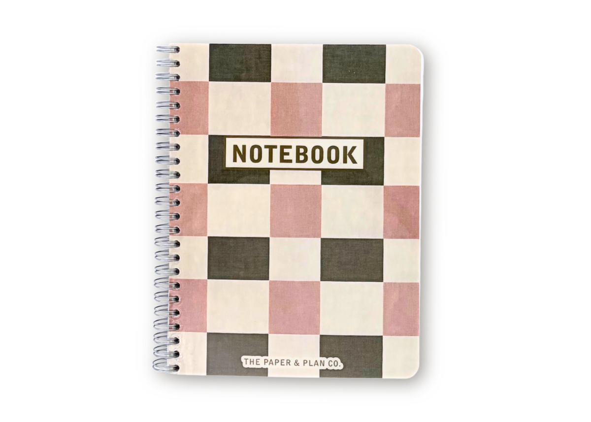2027 Checkered Daily Planner Premium Bundle