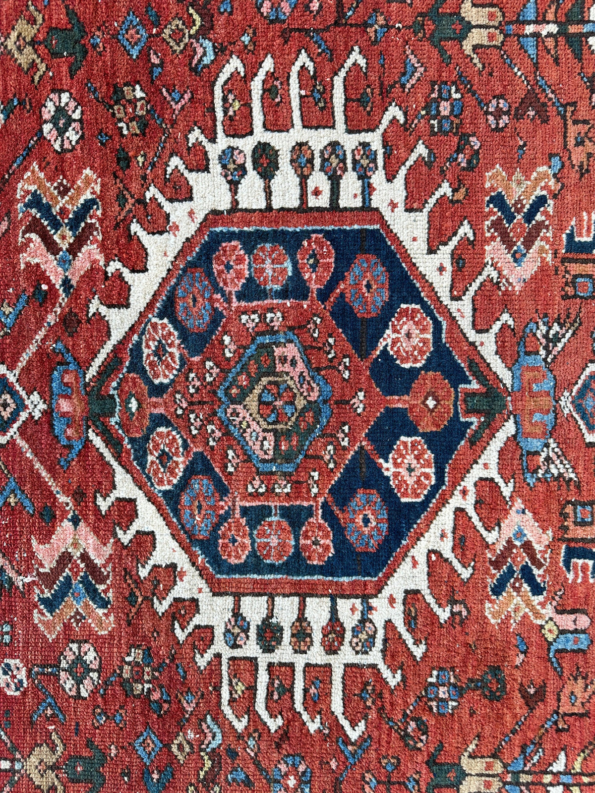 Rugistan Karaja Persian Antique Heriz Rug 4'9" x 6'
