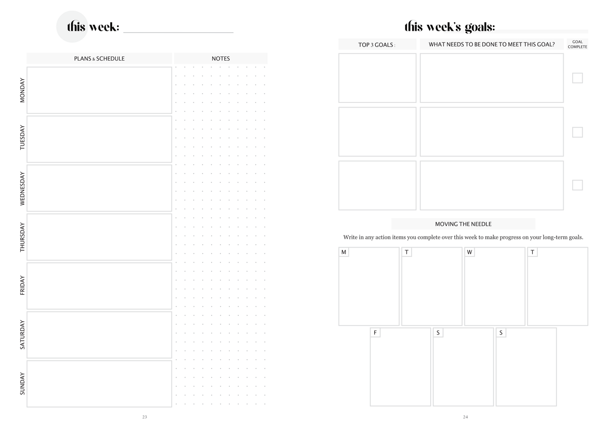 Lifestyle Journal