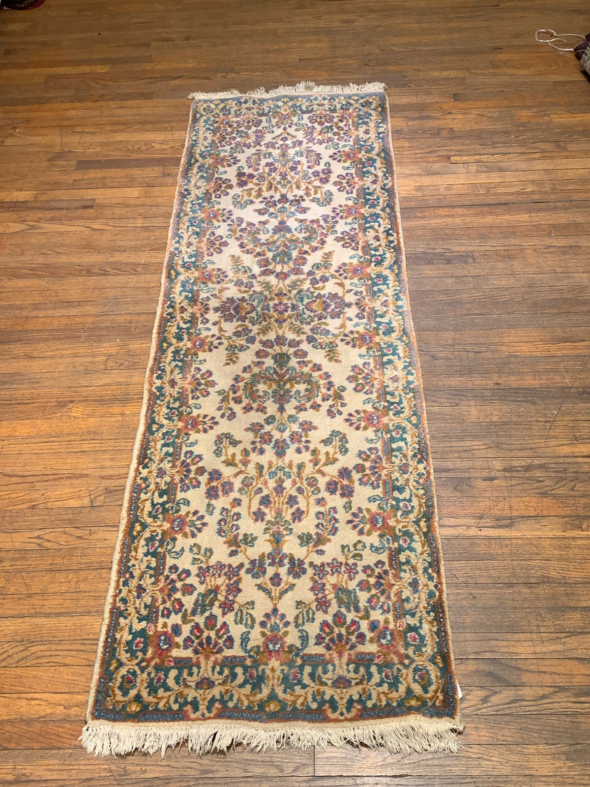 Crafters and Weavers Timeless Beauty, Woven by Hand. Antique Persian Kirman Rug, size 2' 5" x 7' 11" - Rugs