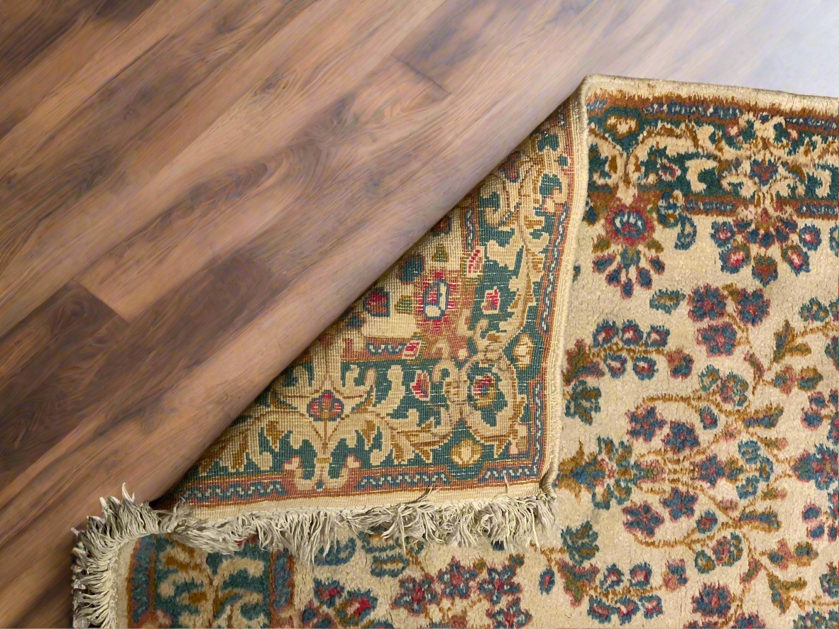 Crafters and Weavers Timeless Beauty, Woven by Hand. Antique Persian Kirman Rug, size 2' 5" x 7' 11" - Rugs