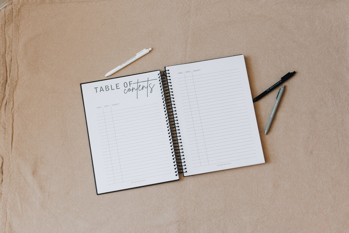 Meeting Planner - by The Paper & Plan Co (image 5 of 7) | Heavy Bass & Prosody