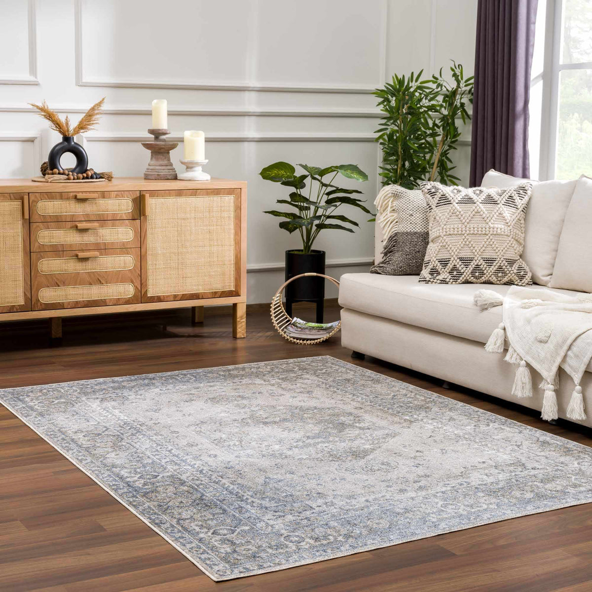 Boutique Rugs Gael Blue Boutique Washable Rug - Rugs