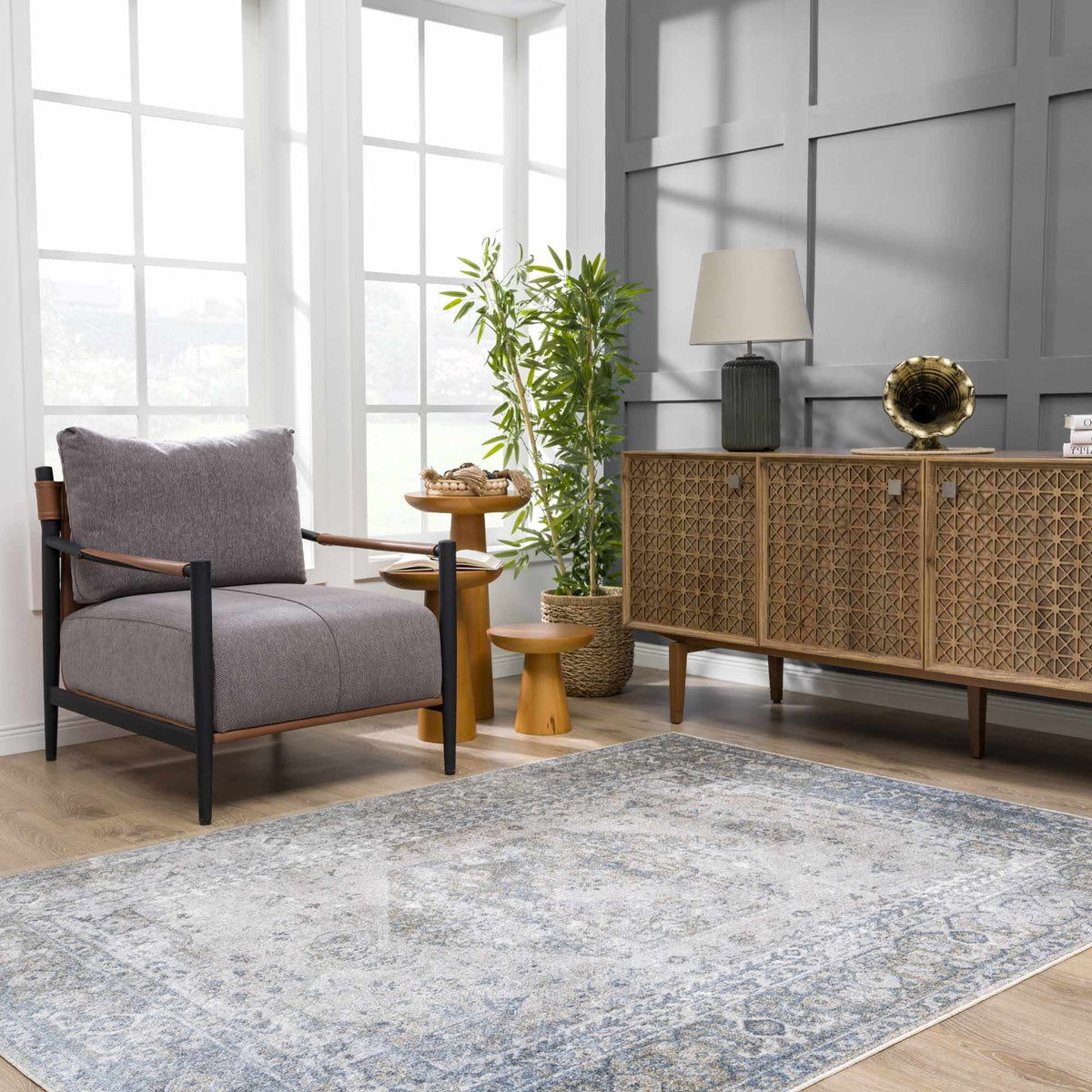 Boutique Rugs Gael Blue Boutique Washable Rug - Rugs